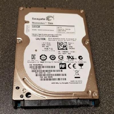 Seagate 500GB Thin Laptop Internal Hard Disk
