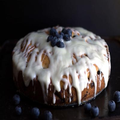 Blue Berry Blues Cake