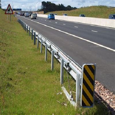 W Beam Crash Barrier