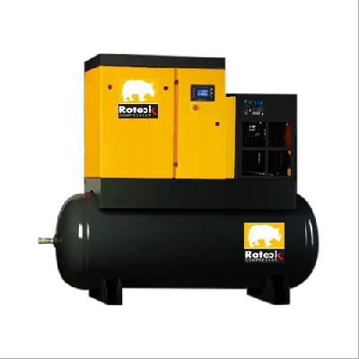 Tank Mounted Screw Air Compressor