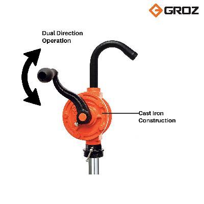 Groz Rotary Barrel Pump