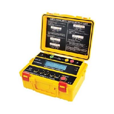 4 Wire Digital Earth Resistance And Soil Resistivity Tester