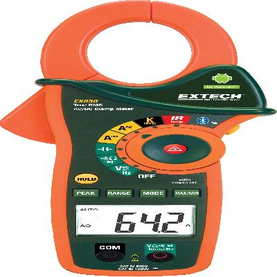 Digital AC DC Watt Power Clamp Meter