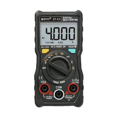 Digital Multimeter With Terminal Blocking Protection