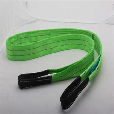 Green Polyester Lifting Belts