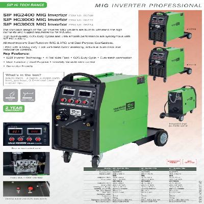 Sacopro Heavy Duty Arc Inverter Welding 250amps