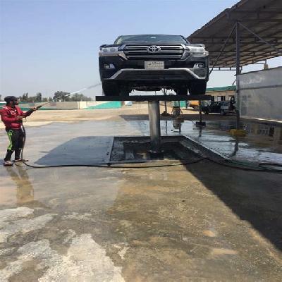 Car Washing Scissor Lift