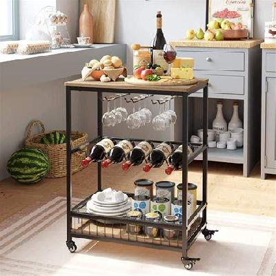 3 Rack Table Trolley