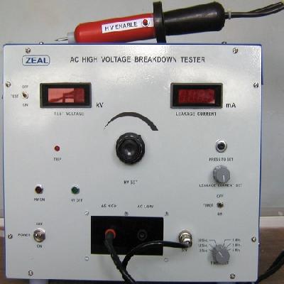 High Volt Breakdown Tester Panel
