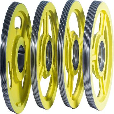 Direveter wheel 320mm Dia 8mm Rope 5 Groove