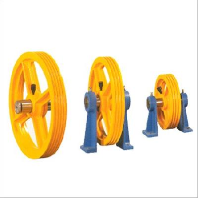 Diverter Wheel 320mm Dia, 8mm Rope, 8 Groove
