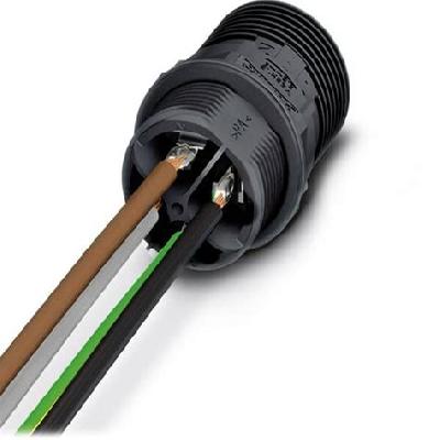 Panel feed through QPD W 3PE2.5 6-10 M25 0.5 BK
