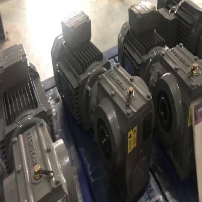 Foot Mounted Planetary Worm Geared Motor