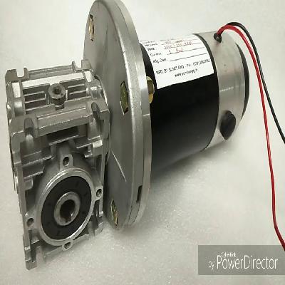 PMDC Worm Gear Motor
