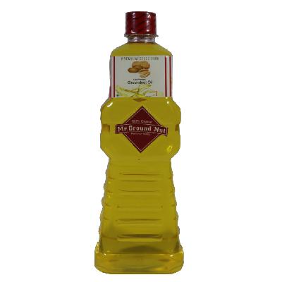 Cold pressed groundnut oil