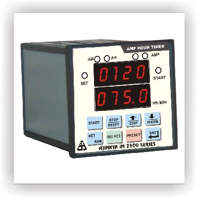 Ampere Hour Meter with Thumbwheel Setting for Plating Rectifeirs Battery Chargers