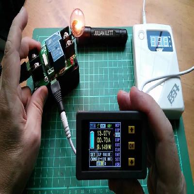 Ampere Hour Meter With Volts-Amps-Timer