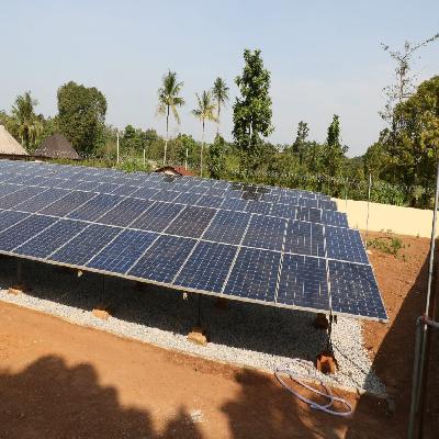 Commercial Hybrid Solar Power Plant