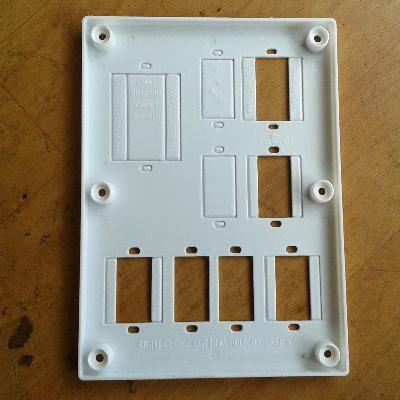 Plastic Electrical Switch Board