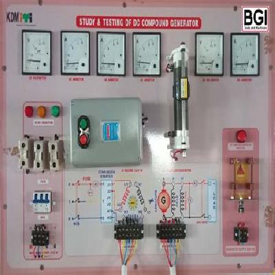 DC Compound Generator Control Panel