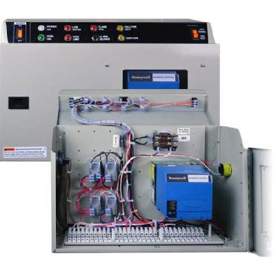 Burner controll panel