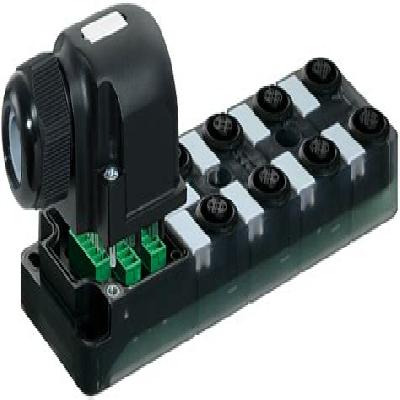 Exact 12, 8xm12, 4 Pole Cap, Plug. Screw-Term