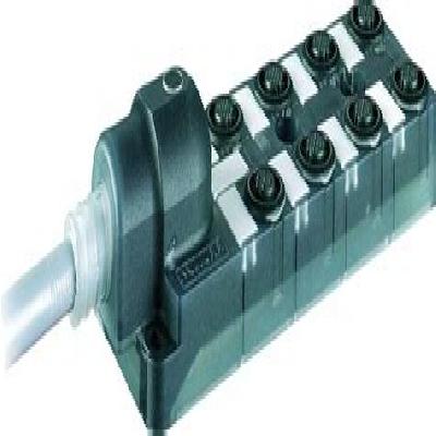 Murr Elektronik EXACT12, 4XM12, 4 POLE PLUG. CAP SCREW-TERM 8000-84450