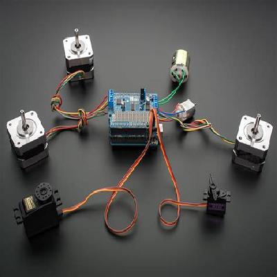 Adafruit Motor Stepper Servo Shield - v2.0