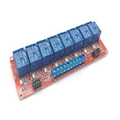 Relay module 5v 8 channel with optocoupler