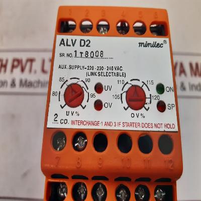 Minilec Alvd2 Phase Failure Relay