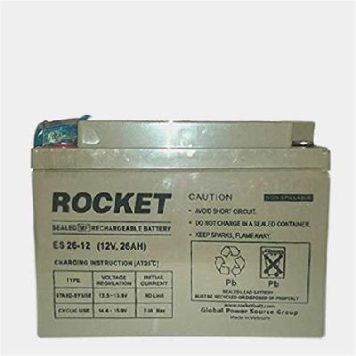Rocket 26 ah smf battery