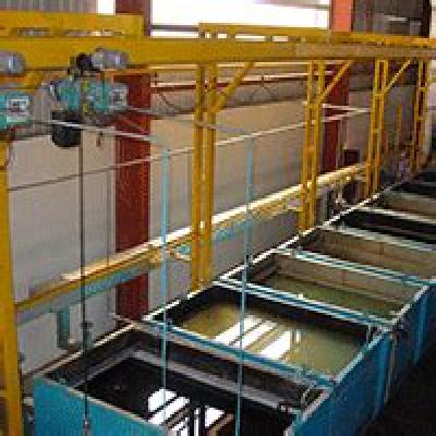 Nine Tank Phosphating Plant