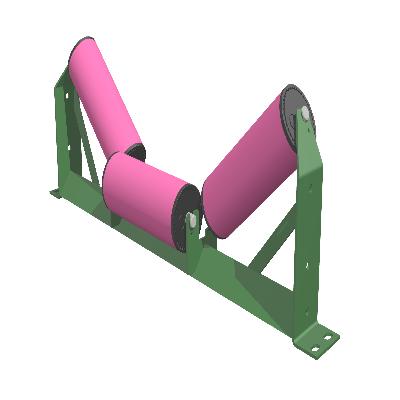 Carrying Idler With Frame
