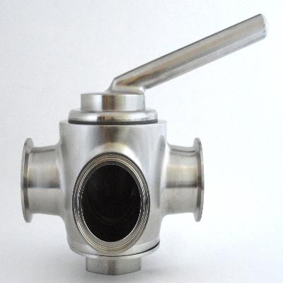 Stainless Steel Three Way Plug Valve
