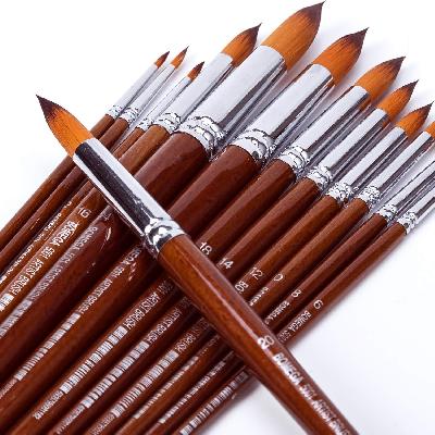 Round Kalam Brush