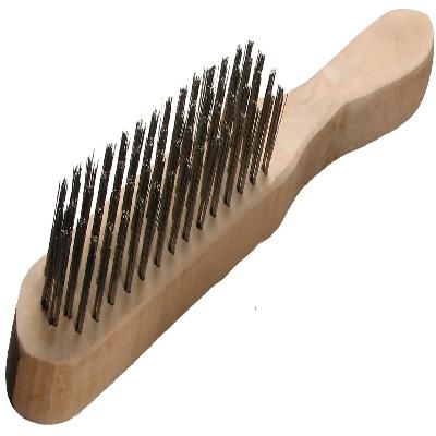 Wooden Handle Wire Welding Brush