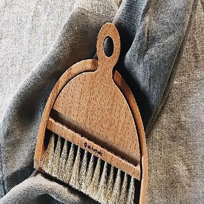 Wooden Table Brush