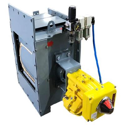 Pneumatic Shutoff Gate