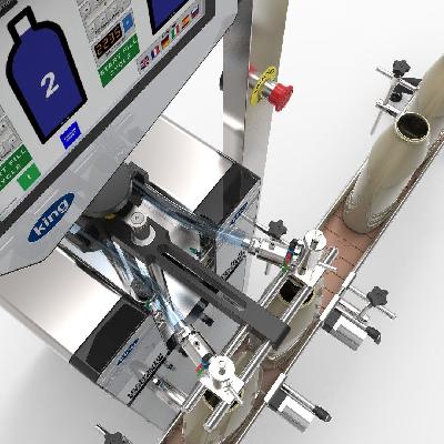 Automatic Twin Head Liquid Filling Machine