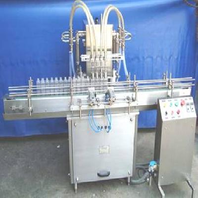 Fully Automatic 4 Head Liquid Filling Machine