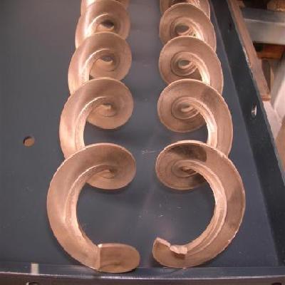 Continuous Screw Flights