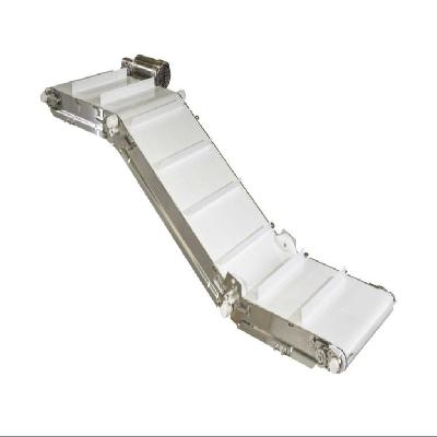 Cleated Black Conveyor Belt