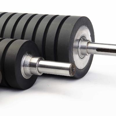 Grooved Rubber Rollers