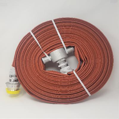 Red Color Fire Hose Pipe