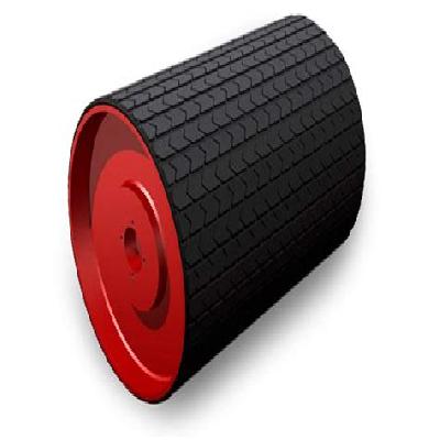 Conveyor Pulley Rubber Lagging