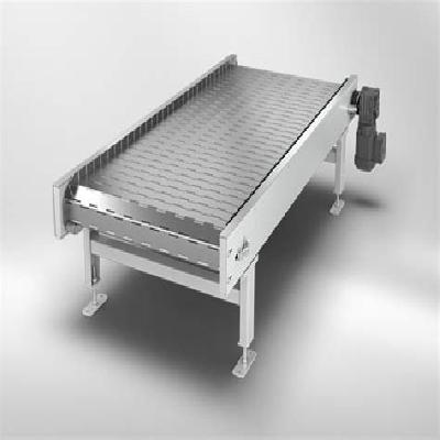 Conveyor Belt with Lateral Plate