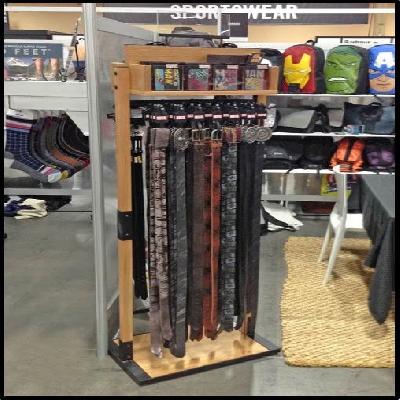 Belt Display Rack