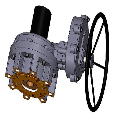 Multi Turn Bevel Gearbox