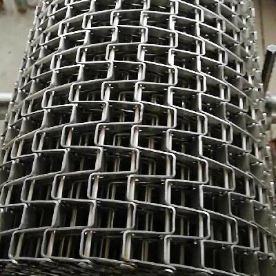 Flat Wire Mesh Conveyor Belt