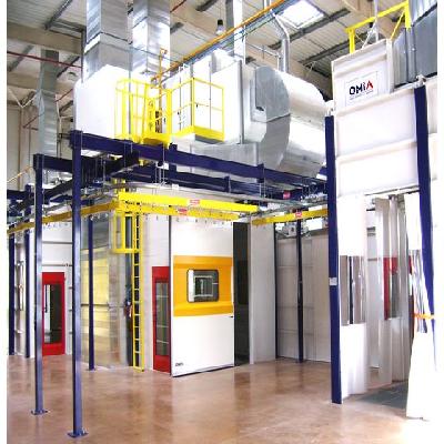 Liquid Paint Booth Wet Type